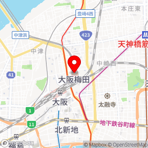 成城石井 阪急三番街店の地図