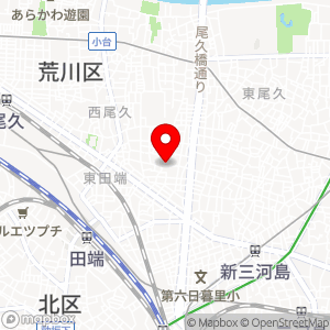 セブン-イレブン 荒川おぐぎんざ店の地図