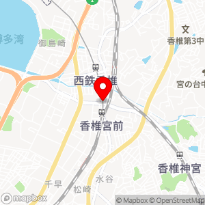 タイムズ 西鉄香椎駅高架下第3の地図
