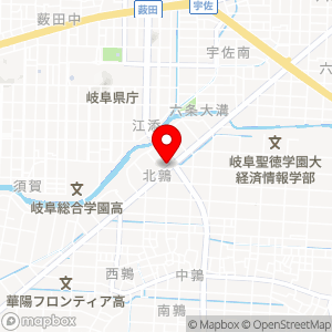 ファミリーマート 岐阜北鶉店の地図