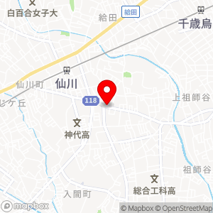 タイムズ 上祖師谷7丁目第2の地図