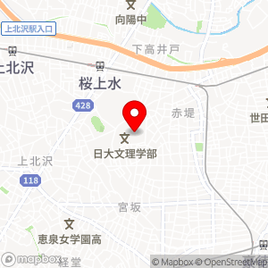 ファミリーマート 日本大学文理学部店の地図