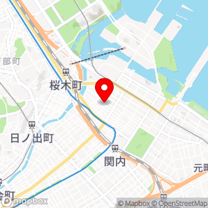 ローソン 馬車道店の地図