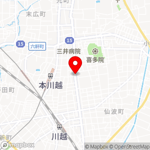 タイムズ 川越通町の地図
