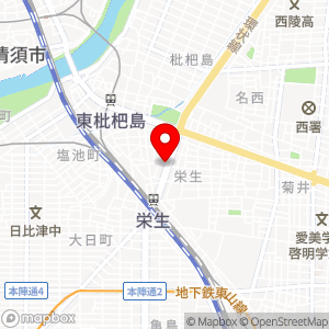 三井のリパーク 栄生2丁目の地図