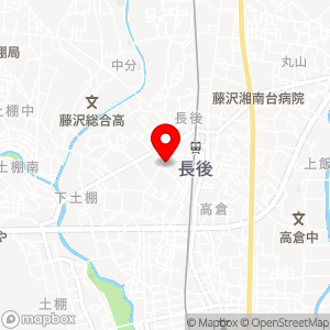 タイムズマンスリー長後駅前駐車場の地図