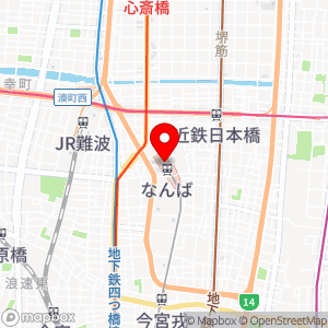 成城石井 なんばCITY店の地図