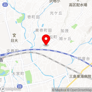 セブン-イレブン 三島加茂店の地図