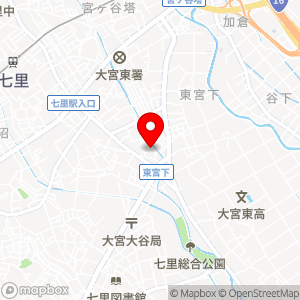 東宮下369-3駐車場の地図
