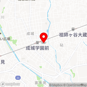コインパーク 成城2丁目の地図
