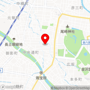 タイムズ 金沢長町の地図