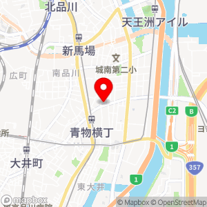 ファミリーマート 青物横丁店の地図