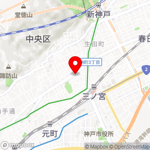 セブンイレブン 神戸中山手通1丁目の地図