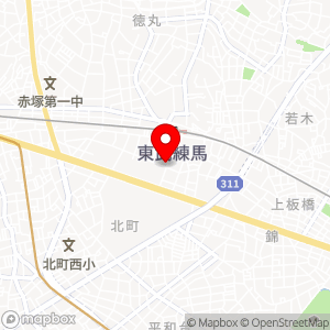 ローソン 練馬北町二丁目店の地図