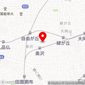 タイムズ 奥沢第14の地図