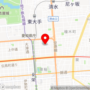 名鉄協商パーキング 泉の地図
