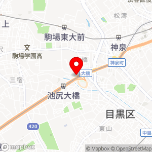 セブン-イレブン 目黒大橋2丁目店の地図