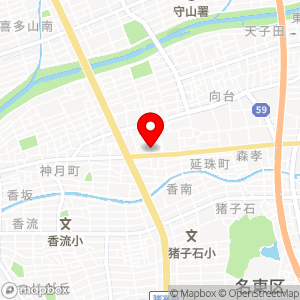 ローソン 名東区引山店の地図