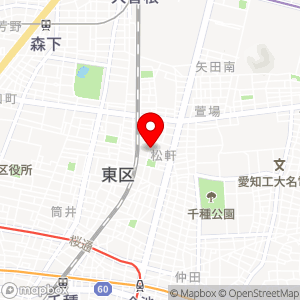 名鉄協商パーキング 松軒1丁目の地図