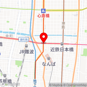 アンスリー 南海なんば駅中央口店の地図