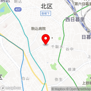 三井のリパーク 千駄木5丁目第5の地図