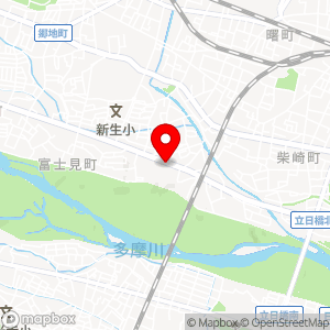 ファミリーマート 立川新奥多摩街道店の地図