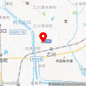 ファミリーマート OGIYA TOWN半田/S店の地図