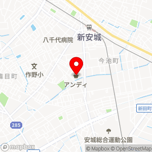 ヤマナカ 新安城店の地図