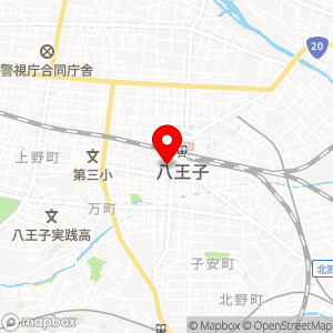 スーパーアルプス 八王子駅南口店の地図