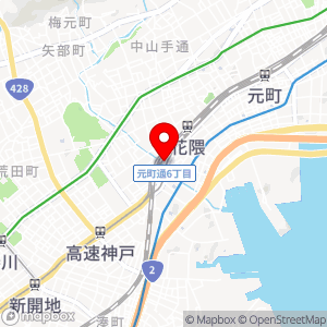 セブン-イレブン 神戸西元町店の地図