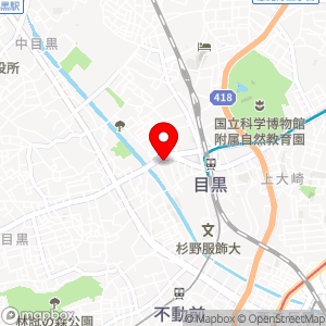 京王コインパーク 目黒の地図