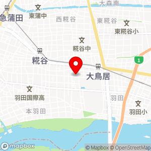 Big-A 大田萩中店の地図