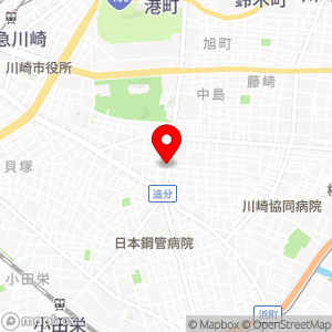 ナビパーク 川崎大島第12の地図
