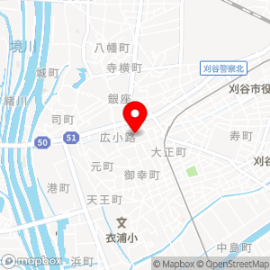 ファミリーマート 刈谷広小路四丁目店の地図