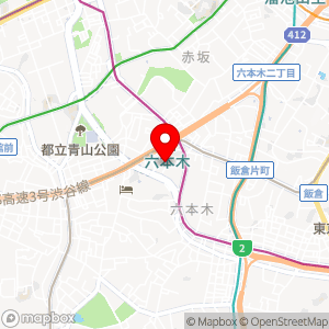 三井のリパーク 六本木6丁目第2の地図