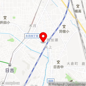 三井のリパーク 川崎木月4丁目第2の地図