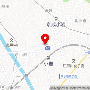 大栄パーク 西小岩第2の地図