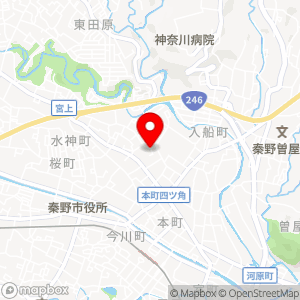 タイムパーキング 秦野寿町の地図