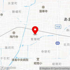 津島市青塚町５丁目１５１駐車場の地図