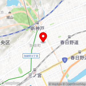 GSパーク 神戸生田町の地図