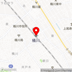 NewDays 桶川ミニ1の地図