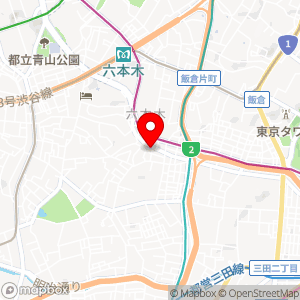 ダイエー 麻布十番店の地図