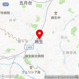 小田急パーキング 柿生駅前第2の地図