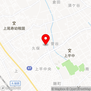 ローソン 上尾上平店の地図