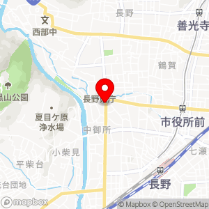 ローソン 長野県庁前店の地図