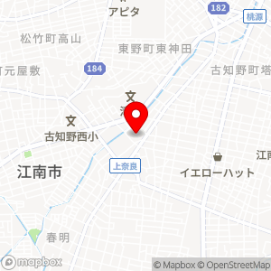 平和堂 江南店の地図