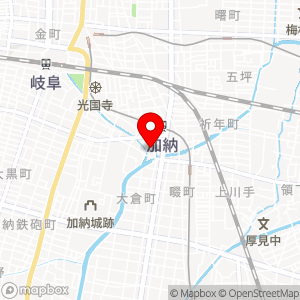 バロー 加納店の地図