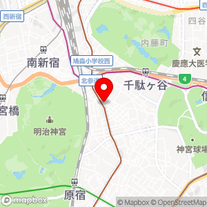 ファミリーマート 北参道駅前店の地図