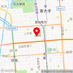 名鉄協商パーキング 丸の内の地図