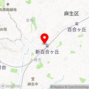 タイムズ ポート新百合ヶ丘駅前の地図